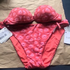 LA PERLA REGGISENO Rose Donna Mare Print Bikini St